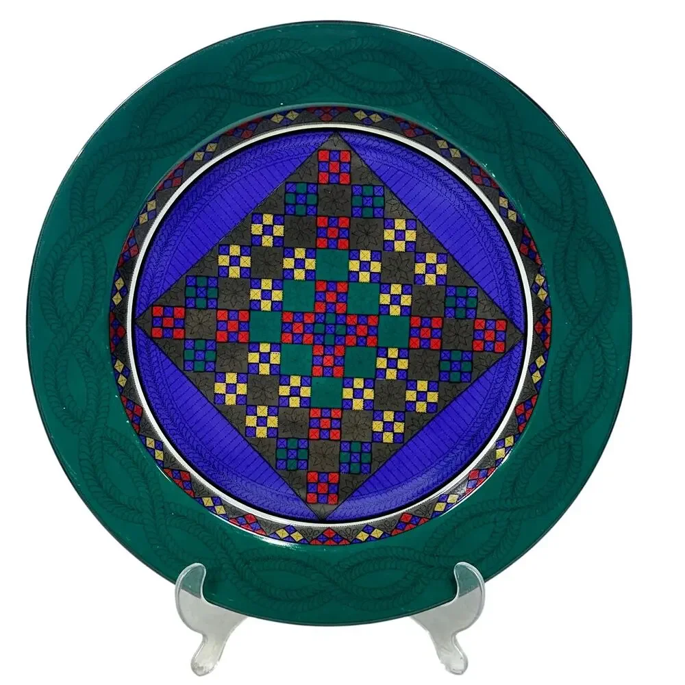 Dansk Portugal Retired 1993-1998 Quiltings Emerald Braid 13